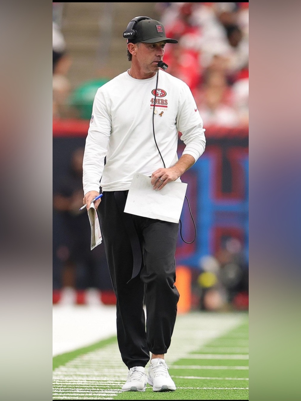 Coach Kyle Shanahan Life Size Cardboard Cutout with Free Shipping LAST ONE!